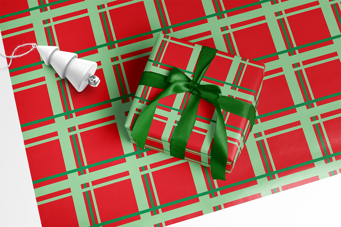 Christmas Theme Wrapping Paper | Premium Gift Wrap  | Winter Solstice Collection