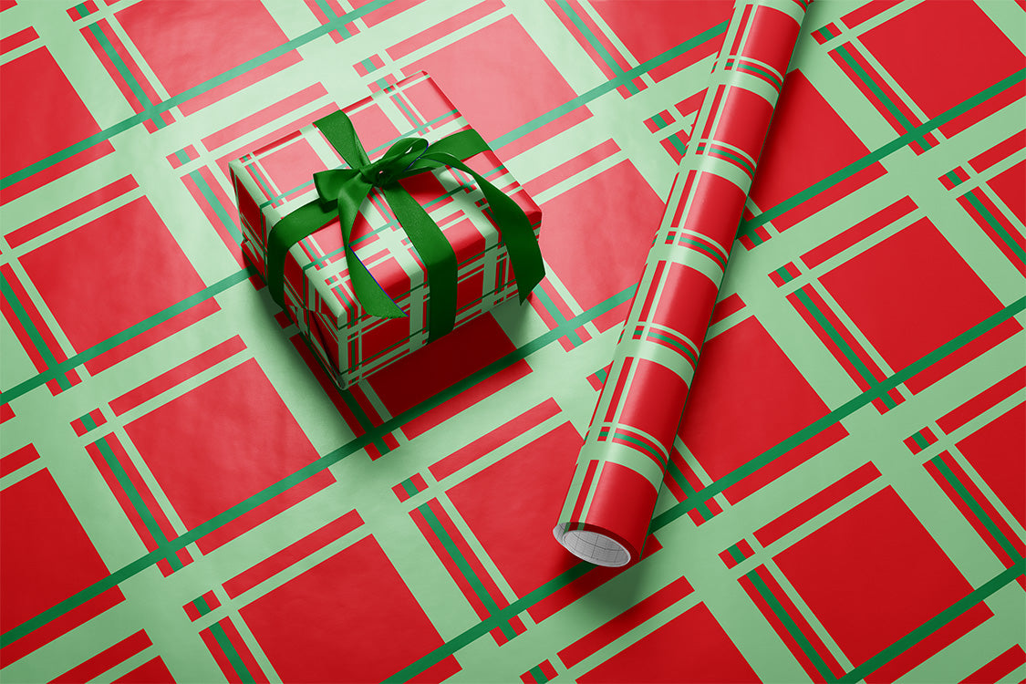 Christmas Theme Wrapping Paper | Premium Gift Wrap  | Winter Solstice Collection