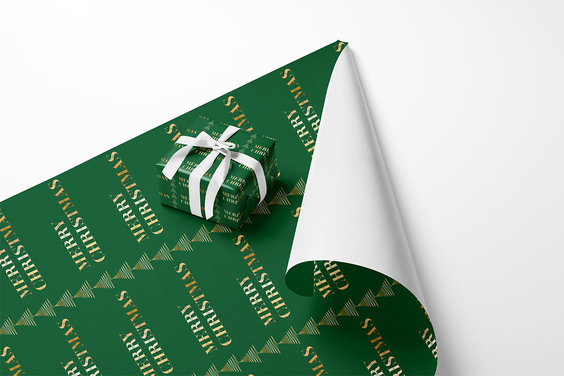 Christmas Theme Wrapping Paper | Premium Gift Wrap  | Winter Solstice Collection