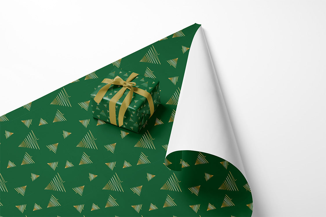 Christmas Theme Wrapping Paper | Premium Gift Wrap  | Winter Solstice Collection