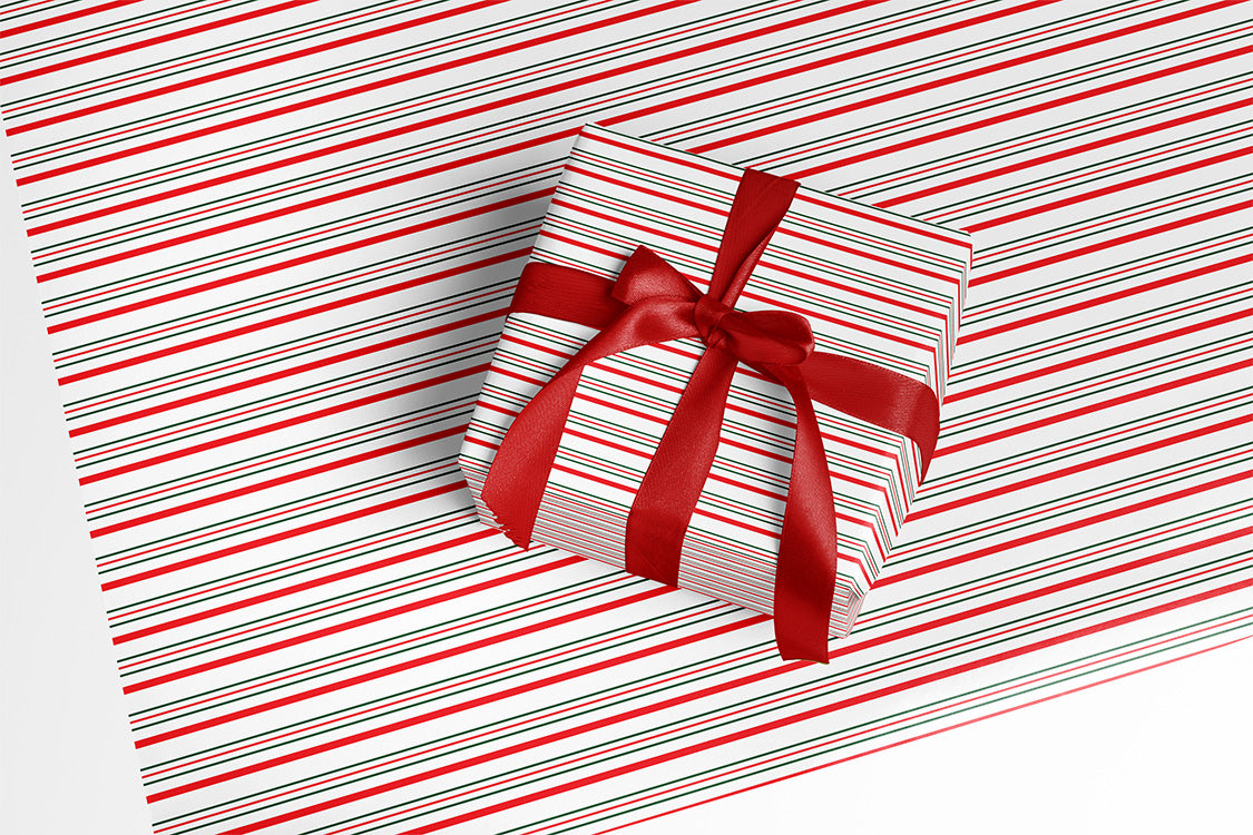 Christmas Theme Wrapping Paper | Premium Gift Wrap  | Winter Solstice Collection