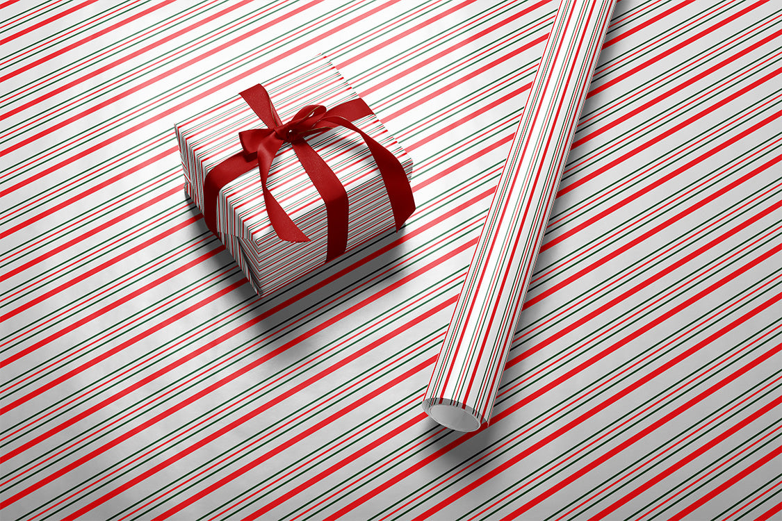 Christmas Theme Wrapping Paper | Premium Gift Wrap  | Winter Solstice Collection