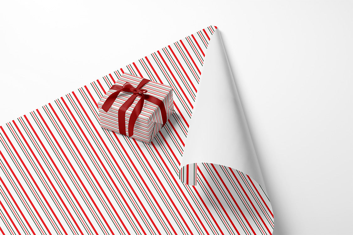 Christmas Theme Wrapping Paper | Premium Gift Wrap  | Winter Solstice Collection