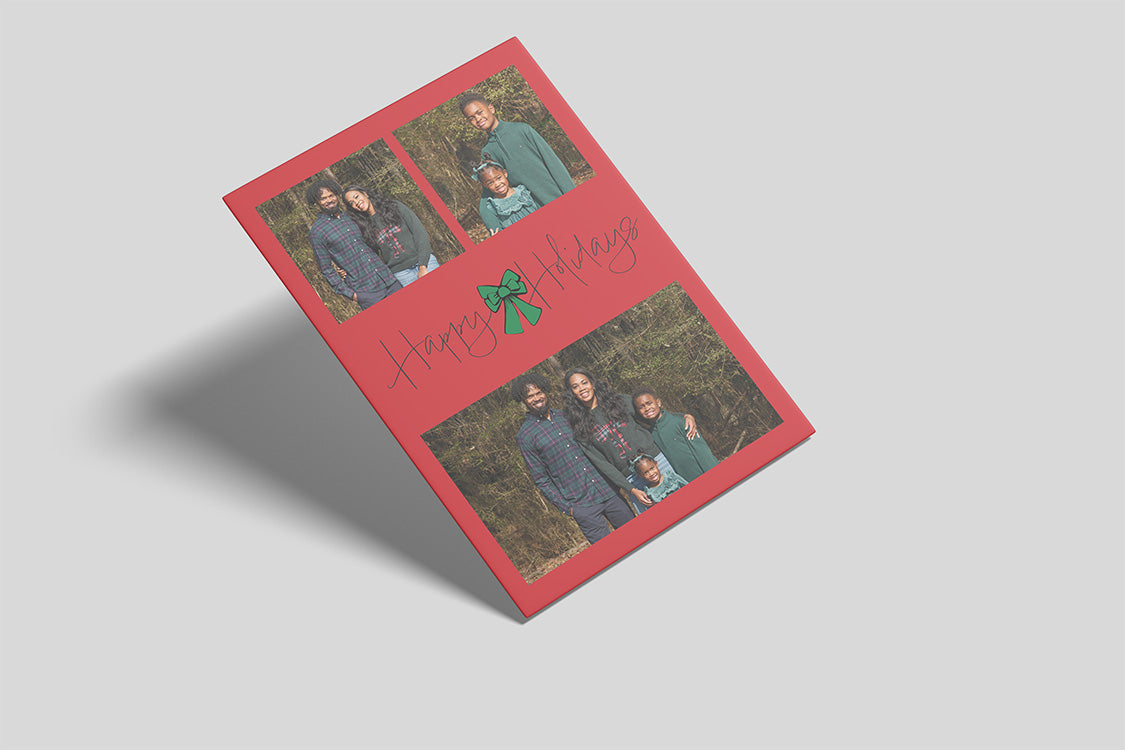 Premium Personalized Photo Cards – 4×6 & 5×7 | Winter Solstice Collection