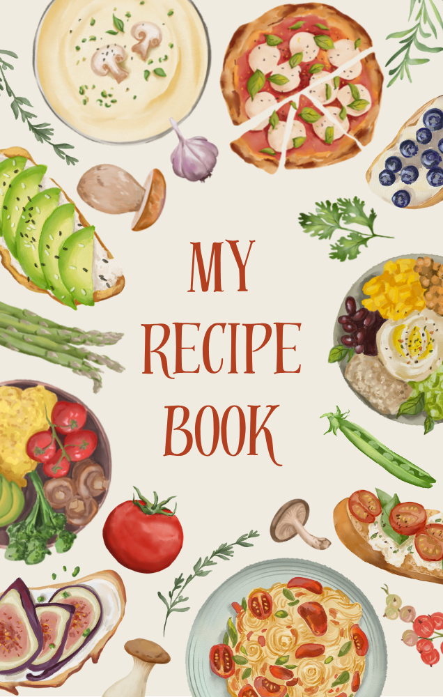 My Recipe Book 5.2 x 8.2in Journal