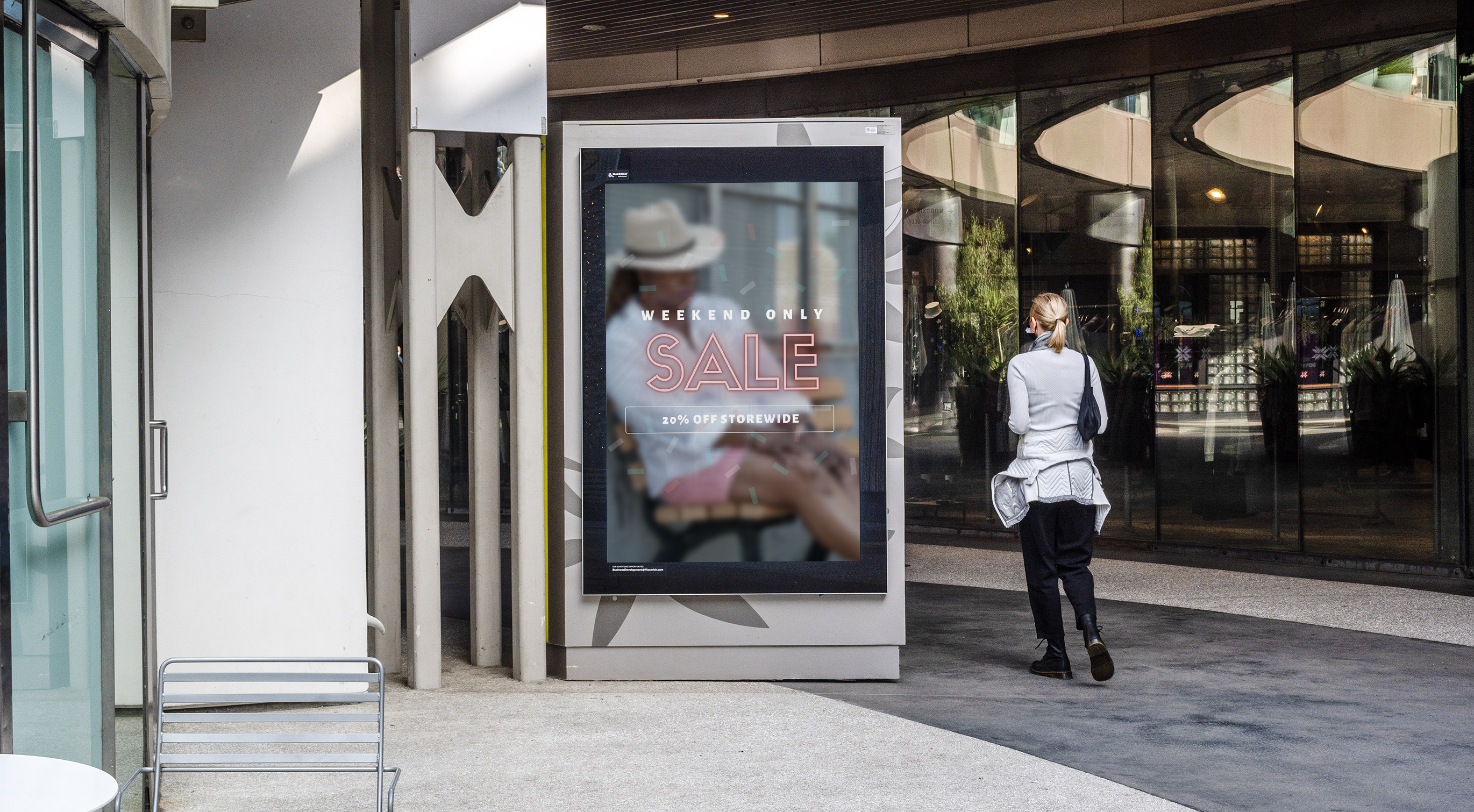 'Weekend Sale 20% Off' 24 x 36inch Sign