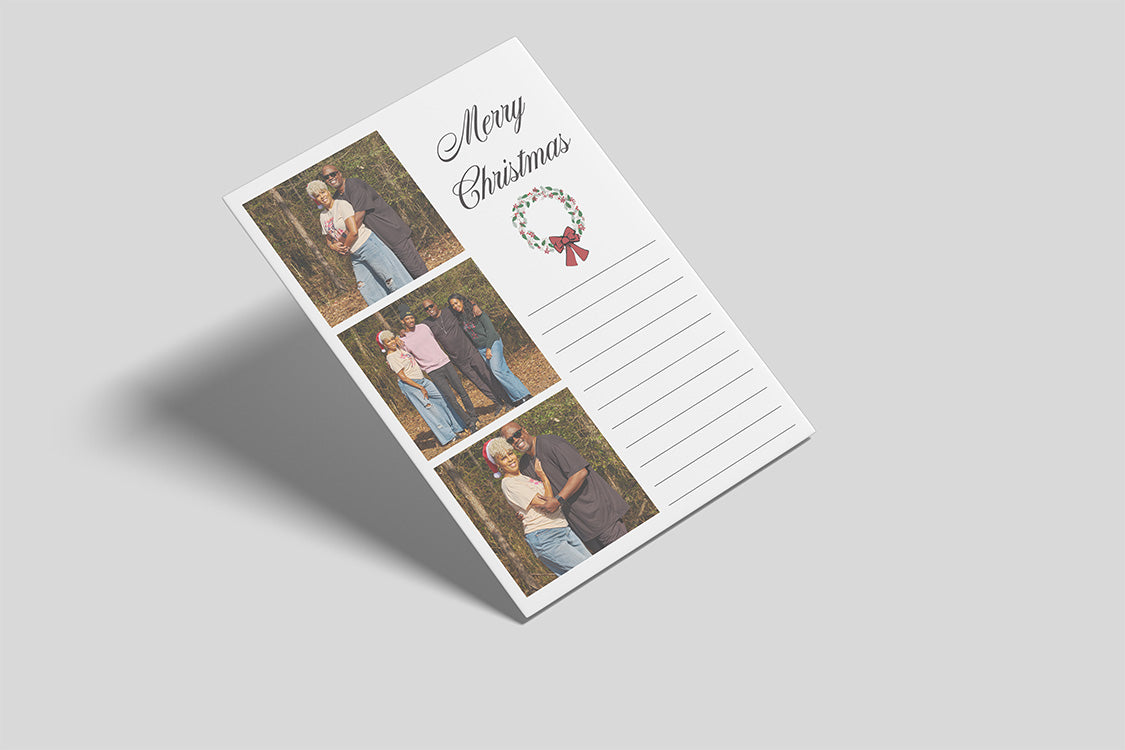 Premium Personalized Photo Cards – 4×6 & 5×7 | Winter Solstice Collection